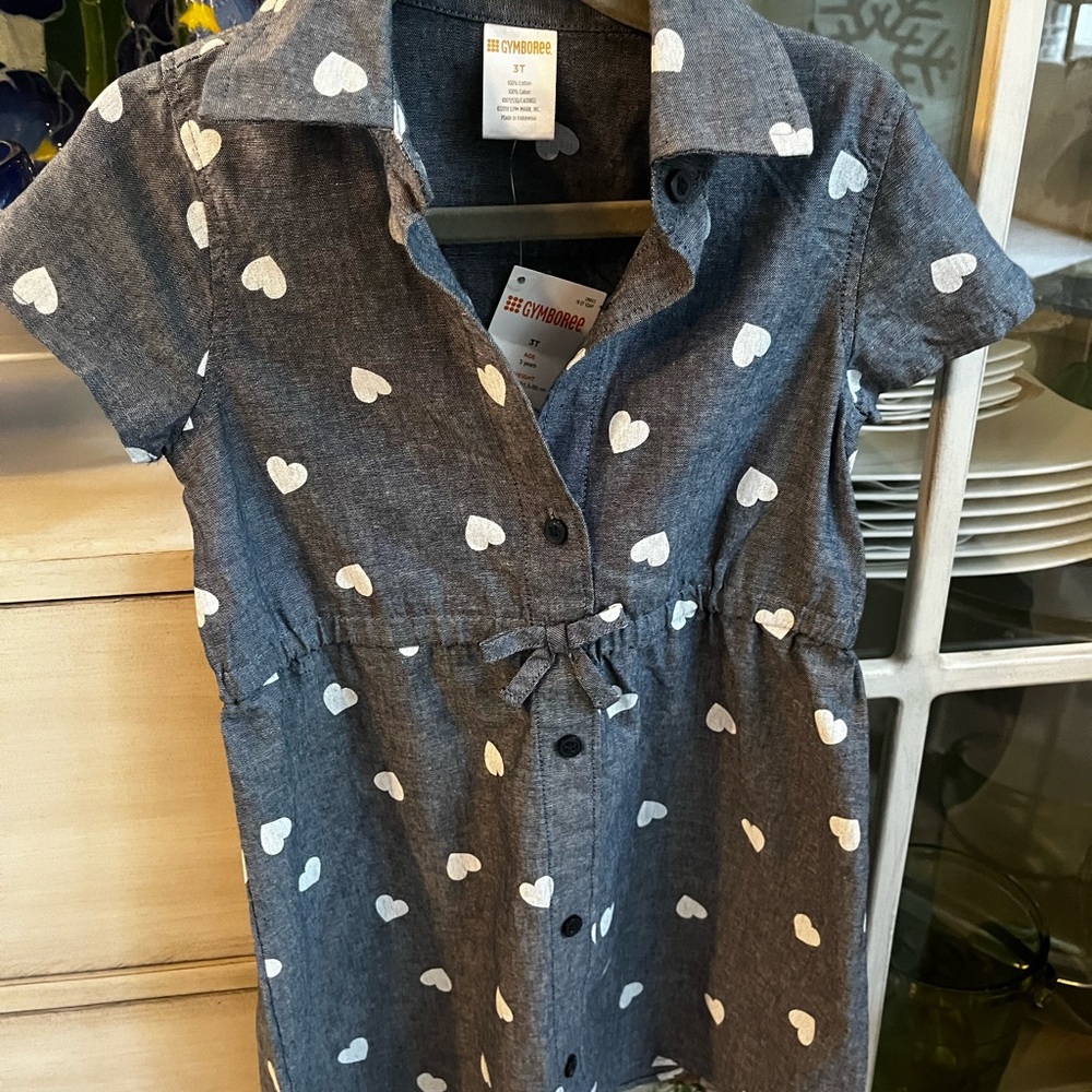 NWT, Gymboree toddler shirt dress